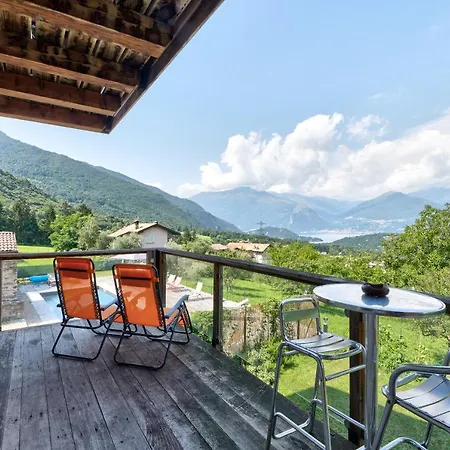 شاليه Con Piscina E Vista Panoramica *